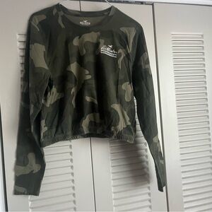 Hollister Camo Long Sleeve Shirt